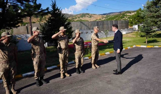 Kaymakam güvenlik çalışmalarını inceledi