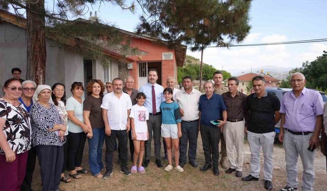 Kaymakam Hökelekli'den köy ziyaretleri
