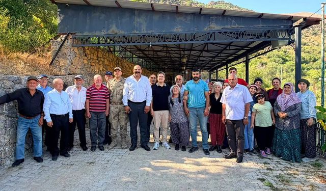 Kemaliye Protokolünden Tuğlu Köyü'ne Ziyaret
