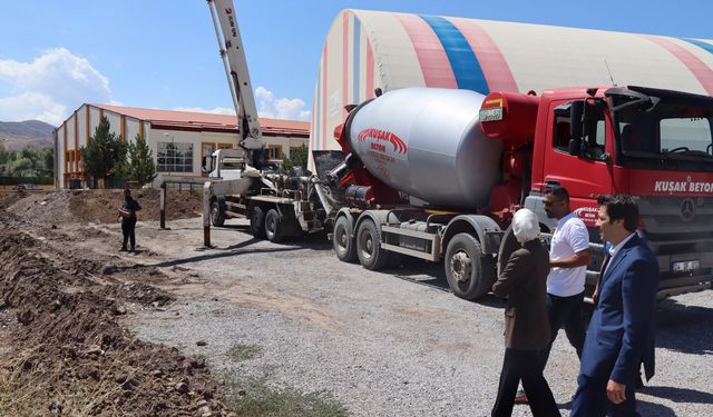 Tercan’da Yeni Kreş İçin İlk Harç Atıldı