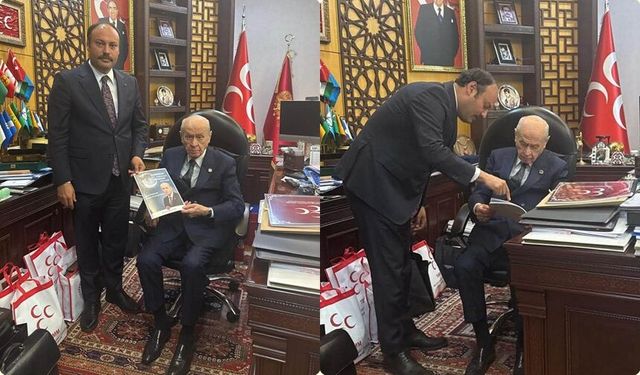 MHP Erzincan İl Başkanı Özarslan'dan Bahçeli'ye Ziyaret