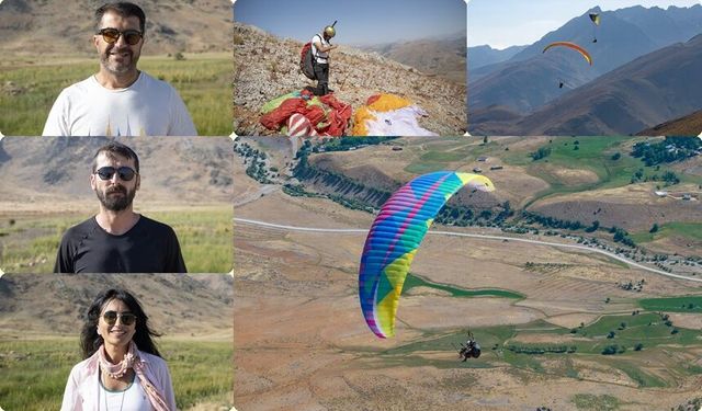 Munzur Dağları'nda Adrenalin Dolu Anlar: 2 Bin Rakımlı Yamaçlar Yeni Rota Oldu (VİDEO)