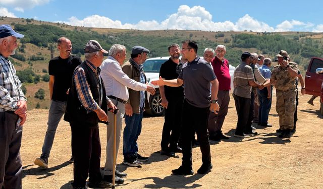 Refahiye Kaymakamı Taşkıran Köy Köy Gezerek Vatandaşların Taleplerini Dinledi
