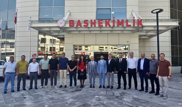 Yeni Başhekim Doç. Dr. Hakan Gökalp Taş’a Hayırlı Olsun Ziyareti