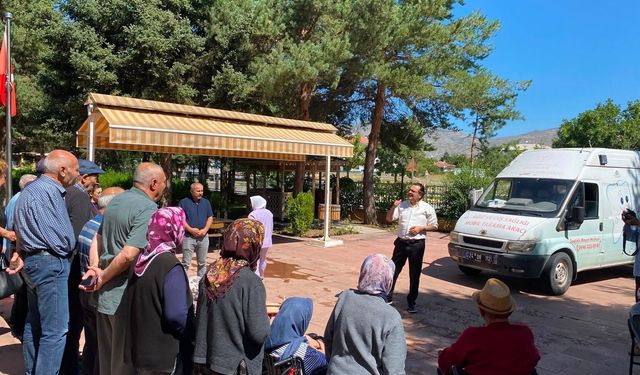 Erzincan’da 63 Yaşlıya Sağlık ve Farkındalık Desteği