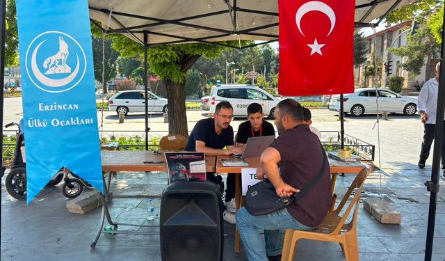 Ülkü Ocakları Erzincan’da Üniversite Adaylarının Tercih Heyecanına Ortak Oluyor