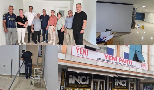 Yeni Parti Erzincan Teşkilatından Çağrı