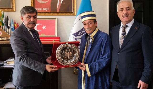 Ahilik Haftası’nda Başkan Aksun’a anlamlı ziyaret