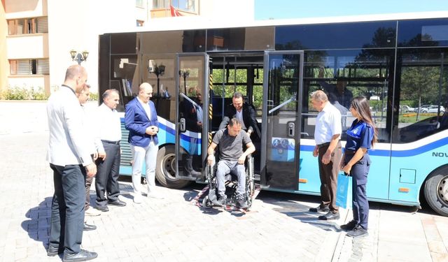 Erzincan’da toplu taşımada erişilebilirlik dönemi güçleniyor