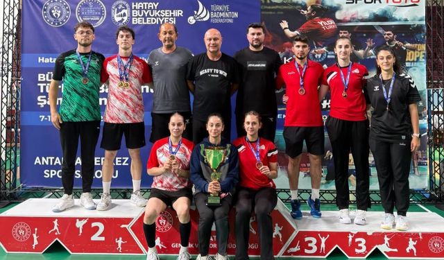 Erzincanlı Badmintonculardan Türkiye Şampiyonası’nda 7 Madalya
