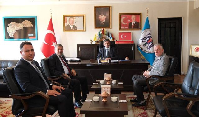 Enerya Yönetiminden Başkan Aksun’a Ziyaret