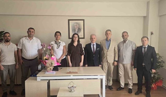 Erzincan 112 Başhekimliğine atanan Yılmaz'a hayırlı olsun ziyareti