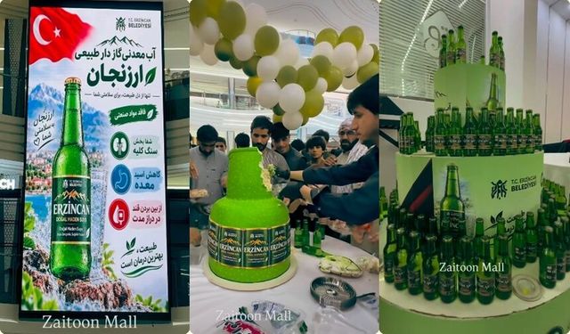 Erzincan Bögert Maden Suyu Afganistan’da Lansman Yaptı!