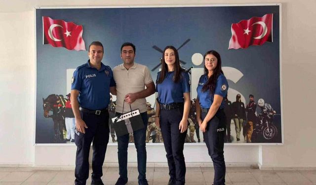 Erzincan Emniyetinden gazilere anlamlı ziyaret
