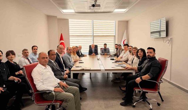 Erzincan Mengücek Gazi Hastanesi'nde sağlık değerlendirmesi yapıldı
