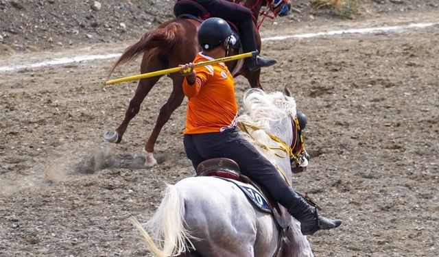 Erzincan'da Atlı Cirit Türkiye Şampiyonası ön eleme müsabakaları tamamlandı