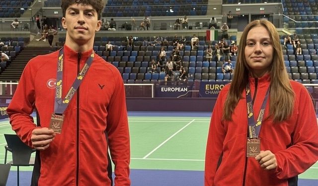 Erzincanlı badmintoncular dünya gençler sıralamasında 2. sıraya yükseldi