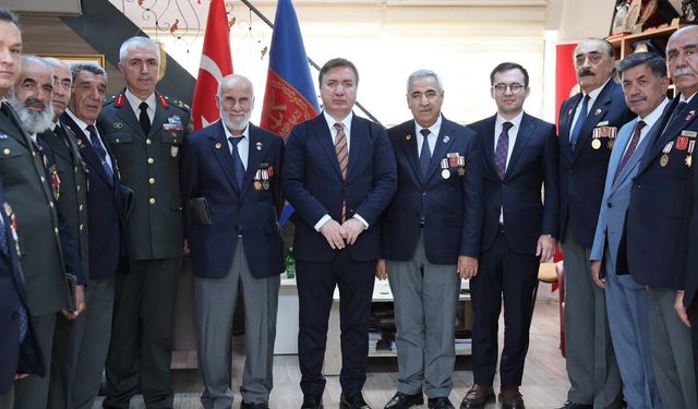 Erzincan’da Gaziler Günü’nde Anlamlı Ziyaret