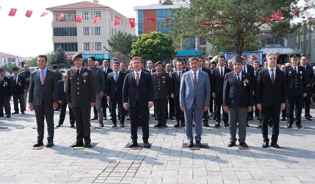 Erzincan’da Gaziler Günü Töreni İcra Edildi