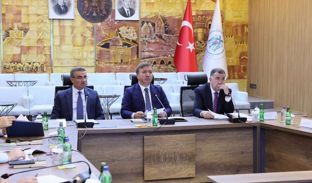 KUDAKA'nın 166. Yönetim Kurulu Toplantısı Erzincan'da yapıldı