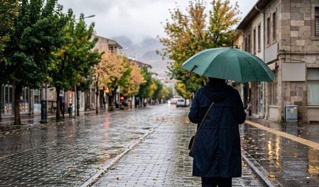 Erzincan'da Hafta Boyunca Sağanak Yağış Bekleniyor