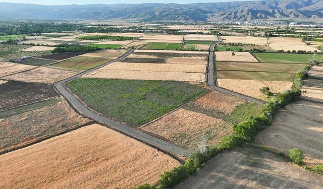 Erzincan'da Arazi Toplulaştırmasıyla Verimlilik Artıyor