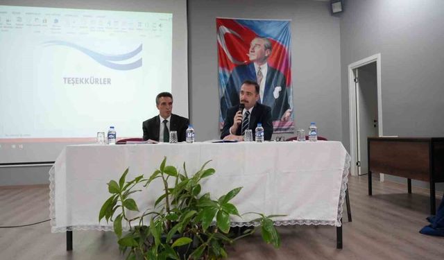 Üzümlü'de okul güvenliği toplantısı yapıldı