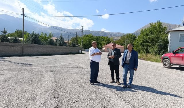 Çatalören Köyü’nde 3,5 Kilometrelik Yol Yenilendi