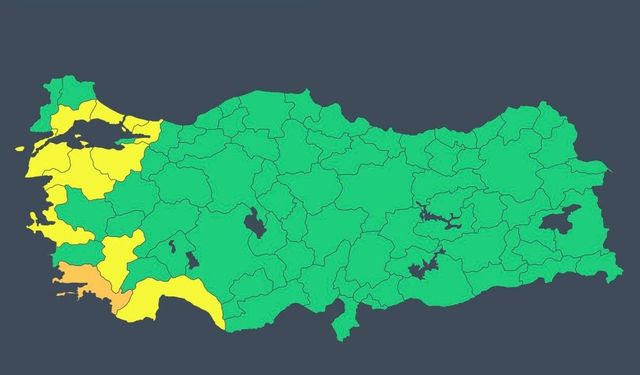 27 Ekim'de Bazı Kesimlerde Çok Kuvvetli Yağış Bekleniyor