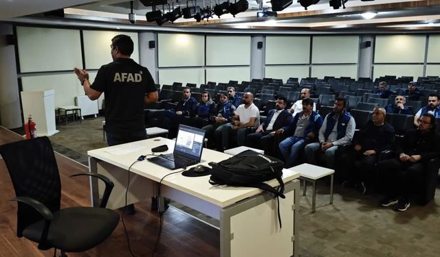 Erzincan AFAD’dan Türk Telekom Personeline Afet Farkındalık Eğitimi