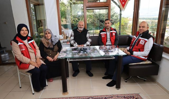 Erzincan’da Şehit Halit İlbay’ın Ailesine Vefa Ziyareti
