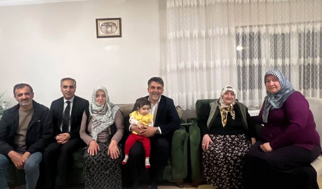 AK Parti Erzincan İl Başkanı Alpay Kabadayı'dan Hane Ziyaretleri