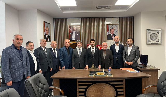 Alpay Kabadayı’dan Başhekim Doç. Dr. Hakan Gökalp Taş’a Ziyaret