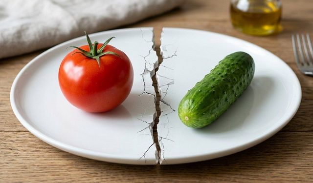 Domates ve Salatalığı Birlikte Yiyorsanız Dikkat! Birbirinin Faydasını Yok Eden Besinler