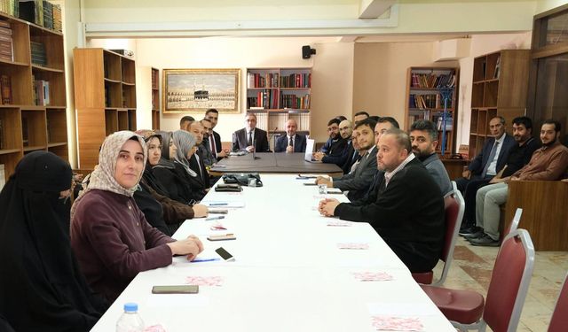 Erzincan’da Diyanet personeliyle istişare toplantısı düzenlendi