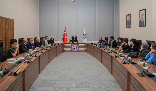 EBYÜ'de 'Bizim Gök Kubbemiz' Projesi kapsamında iş birliği görüşmesi