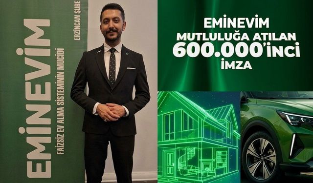Eminevim Erzincan’da 8. Yılını Kutladı: 6 Bin Vatandaş Faizsiz Ev ve Araç Sahibi Oldu