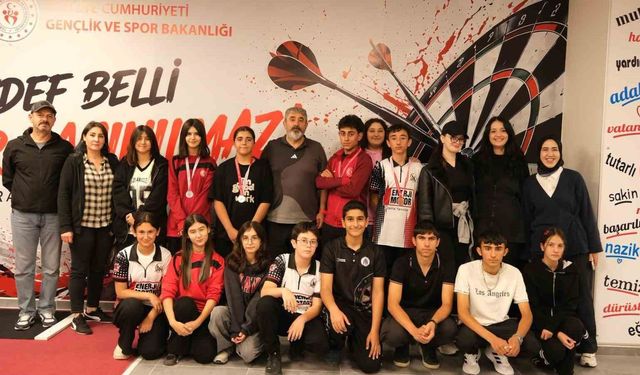 Erzincan'da Dart İl Birinciliği müsabakaları başladı