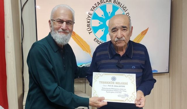Erzincan’ın Gizli İrfan Hazinesi Yeniden Gün Yüzünde: Yeniden Basılan Leblebici Baba’nın Eseri TYB'de Tanıtıldı