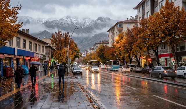 Pastırma Yazı Bitiyor, Yağış Erzincan'a Yeniden Geliyor