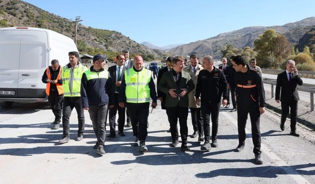 Üzümlü'de Heyelan Sonrası Kalıcı Tedbirler Değerlendirildi