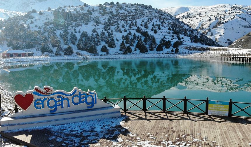 Erzincan Ergan dağı Kış görselleri