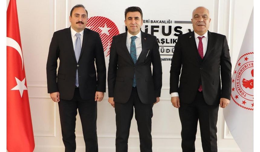 İliç Kaymakam ve Başkanı Ankara’da temaslarda bulundu