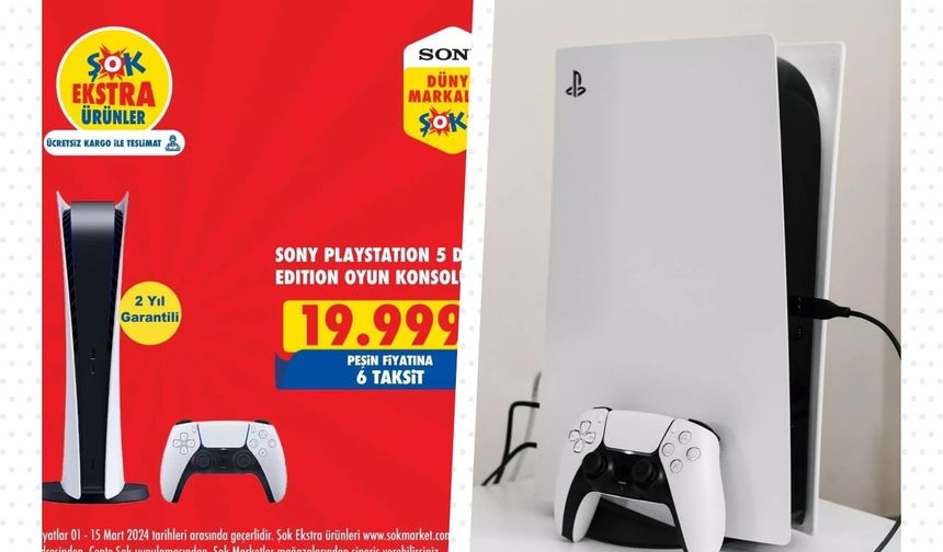 Playstation 5 Şimdi ŞOK'ta Satışta!