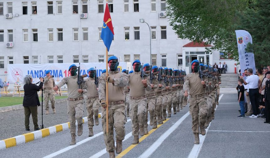 jandarma teşkilatının kuruluş yıl dönümü Erzincan etkinlikleri