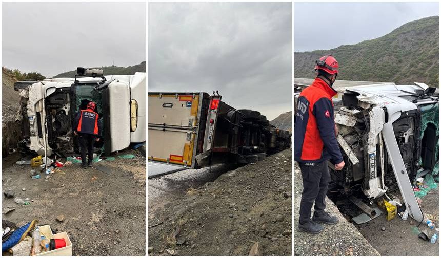 Erzincan'da Trafik Kazası