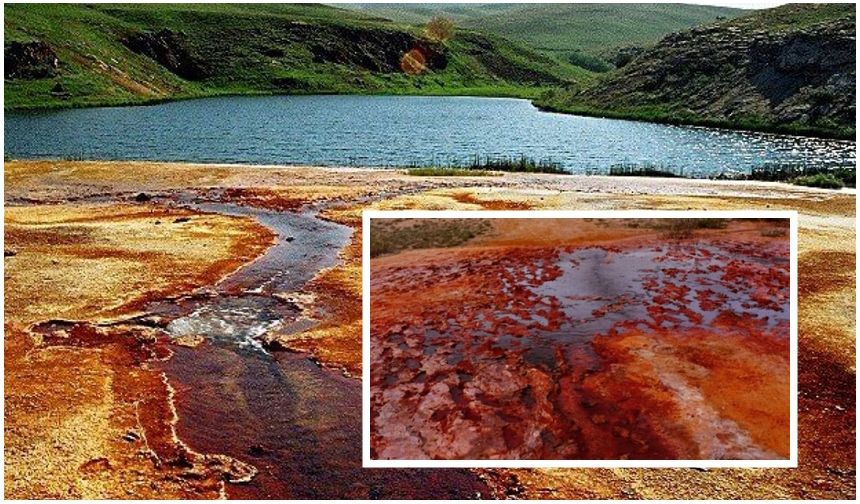 Otlukbeli Gölü neden kırmızı? Dünyadaki hiçbir gölde olmayan bir özelliğe sahip