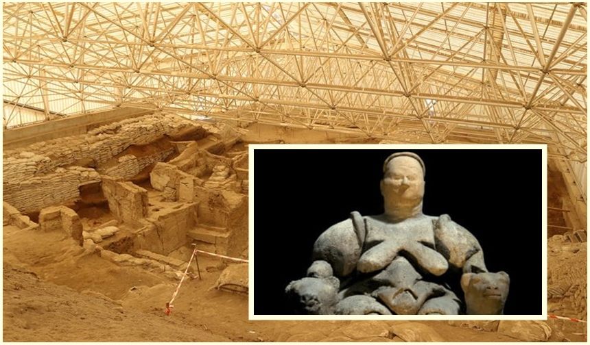 8000 yıllık Neolitik Heykel: 8000 Yıllık Kadın Figürü Gün Yüzüne Çıkıyor