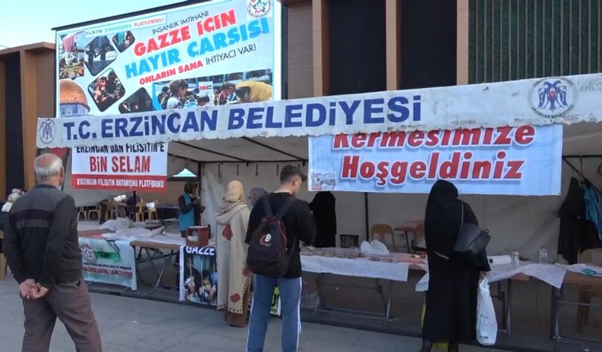 Erzincan Gazze'yi unutmuyor (VİDEO HABER)