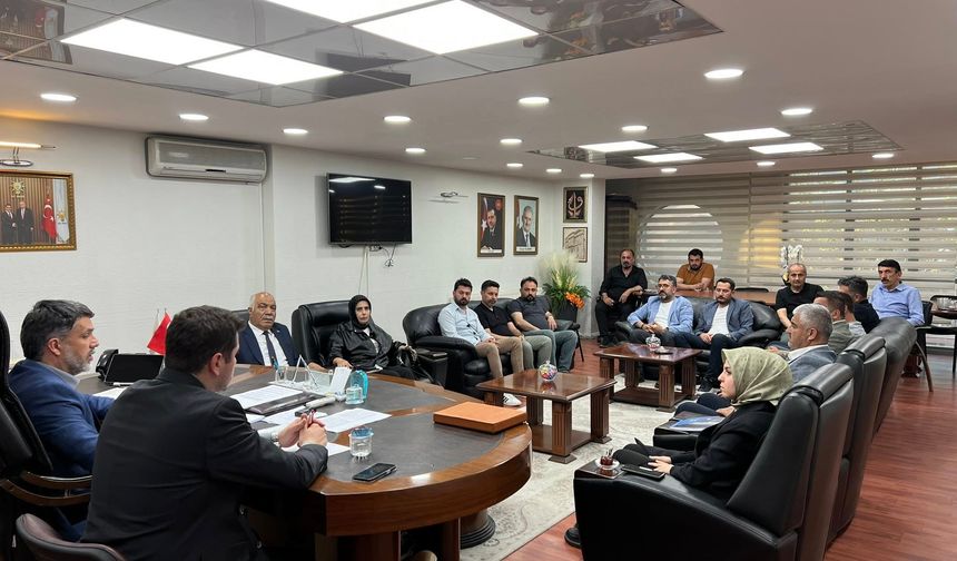 AK Parti Erzincan Teşkilatlarında Yoğun Mesai